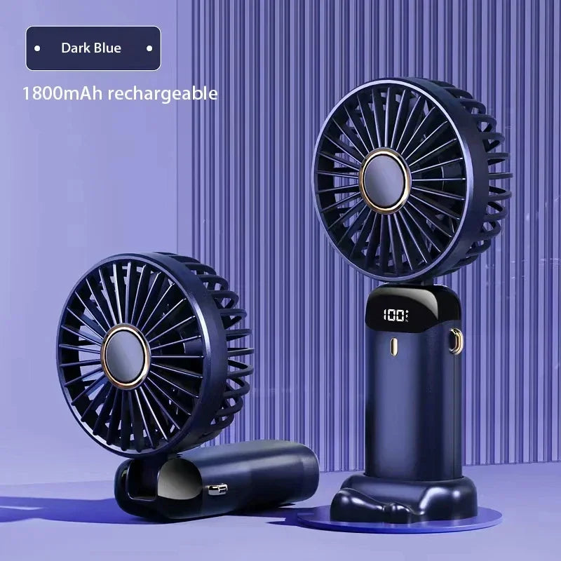 Ventilateur portable Bleu
