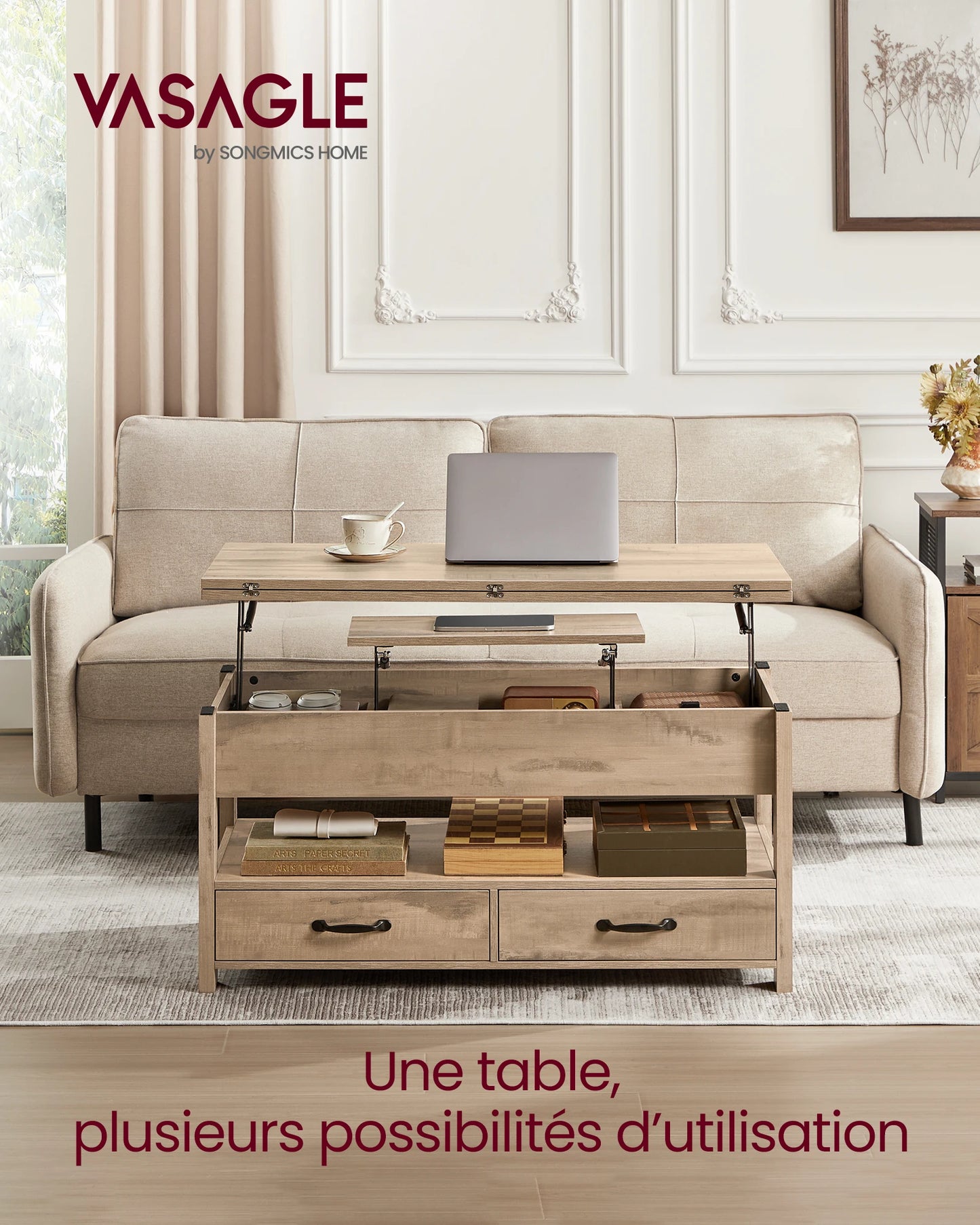 Table moderne relevable