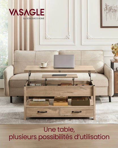 Table moderne relevable