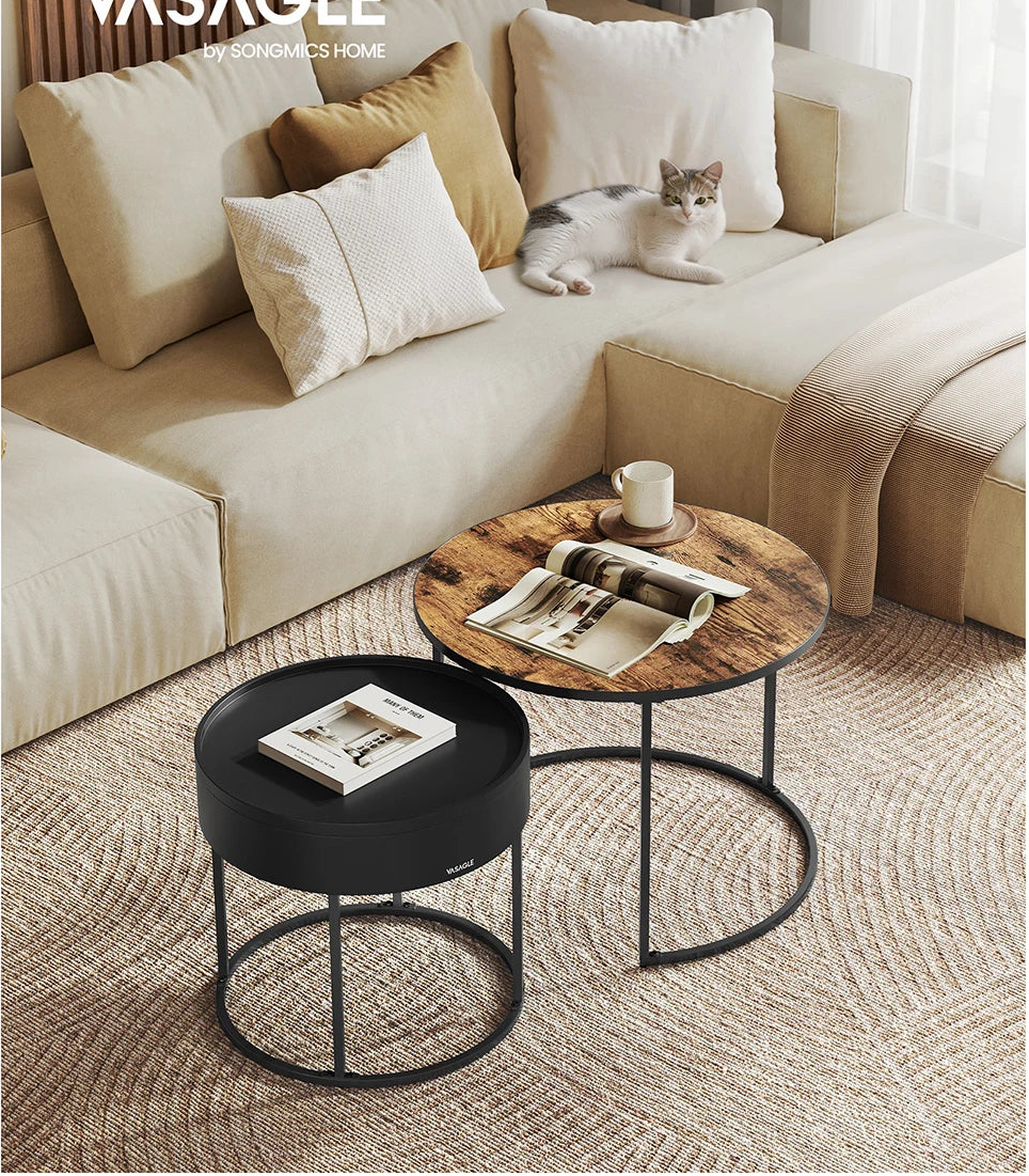 Tables basses superposables